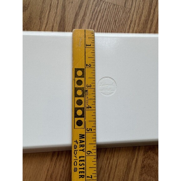 Louisa Rawle LaBrazel Sandwich Serving Tray Made Italy Melamine 15 In Floral Ivy - Picture 5 of 5